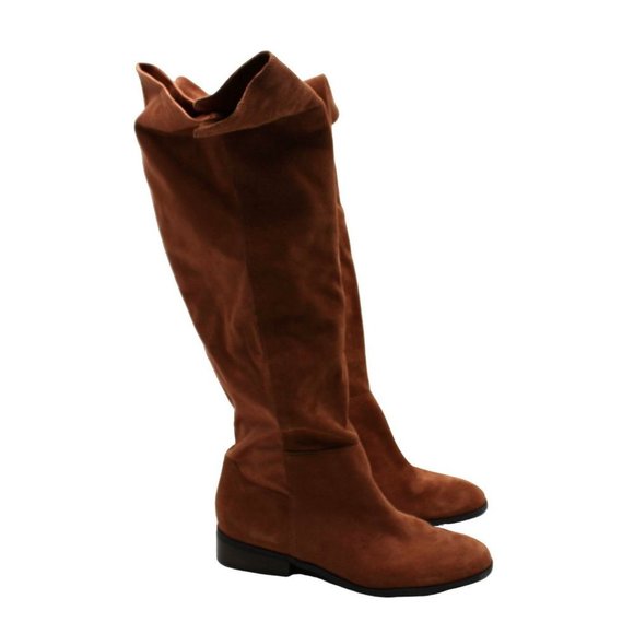 Elevate Your Style with Lucky Brand Women's Calypso Over-the-Knee Riding Boots** - Picture 4 of 8